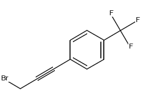 1-(3-Bromobut-1-yn-1-yl)-3-(4-fluorophenoxy)benzene structure, CAS 188534-05-6