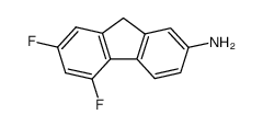 5,7-Difluoro-9H-fluoren-2-amine structure, CAS 2969-71-3