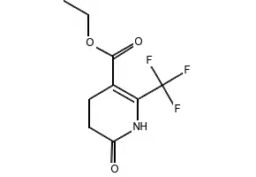 Ethyl6-oxo-2-(trifluoromethyl)-1,4,5,6-tetrahydropyridine-3-carboxylate structure, CAS 194673-12-6