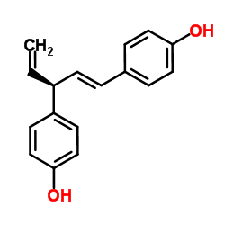 trans-Hinokiresinol structure, CAS 17676-24-3