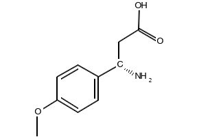 3-((4-Methoxyphenyl)amino)propanoic acid structure, CAS 178425-91-7