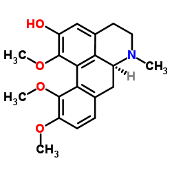 LitseglutineB structure, CAS 25368-01-8