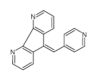 5-(Pyridin-4-ylmethylene)-5H-cyclopenta[1,2-b:5,4-b']dipyridine structure, CAS 150896-71-2