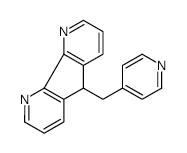 5-(Pyridin-4-ylmethyl)-5H-cyclopenta[1,2-b:5,4-b']dipyridine structure, CAS 150896-72-3