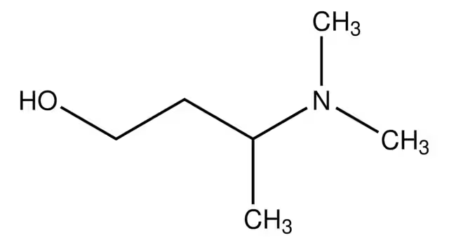 3-(Dimethylamino)butan-1-ol structure, CAS 2893-65-4