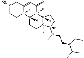 7-Oxo-beta-sitosterol structure, CAS 2034-74-4