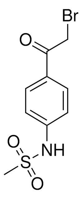 N-(4-(2-Bromoacetyl)phenyl)methanesulfonamide structure, CAS 5577-42-4