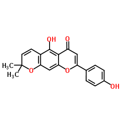 Carpachromene structure, CAS 57498-96-1