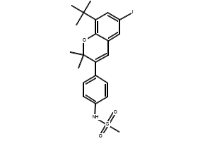 N-(4-(2,2-Dibromoacetyl)phenyl)methanesulfonamide structure, CAS 199870-62-7