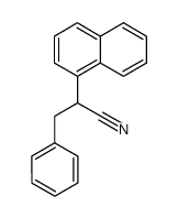 2-(Naphthalen-1-yl)-3-phenylpropanenitrile structure, CAS 3952-54-3