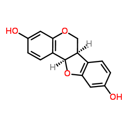 3,9-Dihydroxypterocarpan structure, CAS 61135-91-9