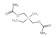 (Ethyl(methyl)silanediyl)bis(methylene) dicarbamate structure, CAS 3124-53-6