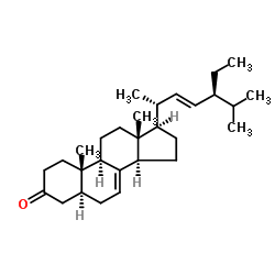 alpha-Spinasterone structure, CAS 23455-44-9