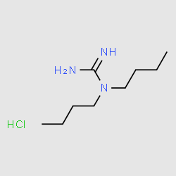 1,1-Dibutylguanidine hydrochloride structure, CAS 1605-77-2