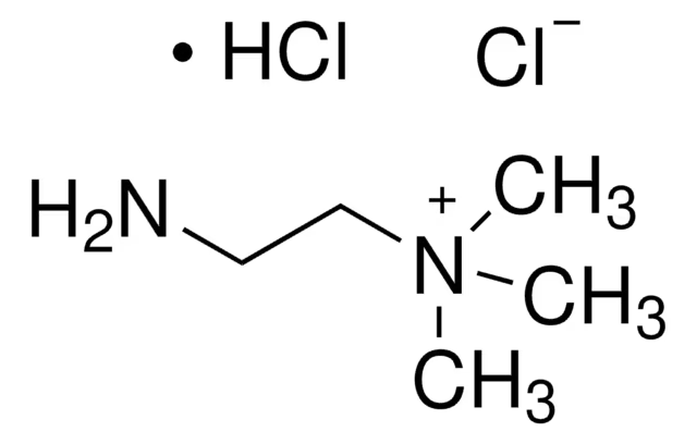 N1,N1,N1-Trimethylethane-1,2-diaminium chloride structure, CAS 3399-67-5