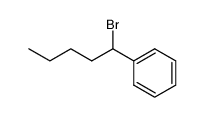 (1-Bromopentyl)benzene structure, CAS 127356-65-4