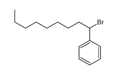 (1-Bromononyl)benzene structure, CAS 3360-43-8