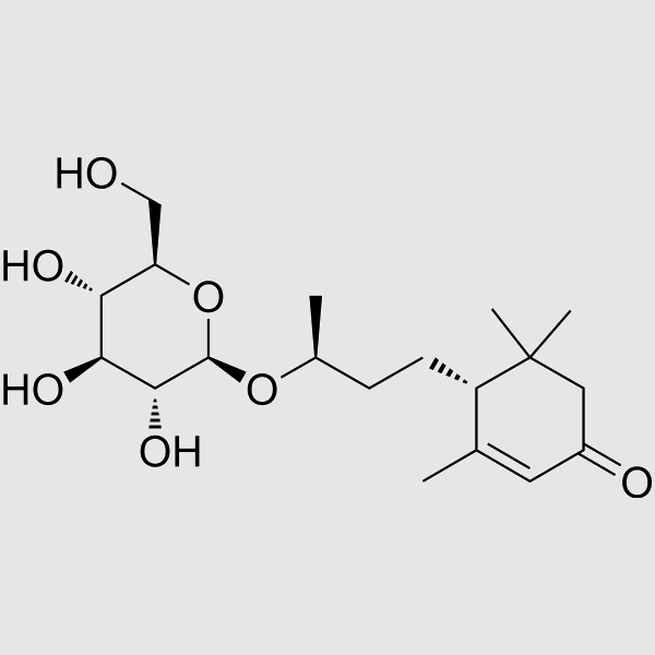 ByzantionosideB structure, CAS 189109-45-3