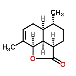 ArteannuinA structure, CAS 82442-48-6