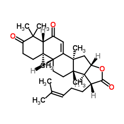 Sendanolactone structure, CAS 64929-59-5