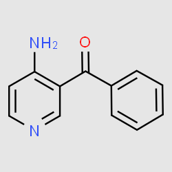 (4-Aminopyridin-3-yl)(phenyl)methanone structure, CAS 3810-12-6
