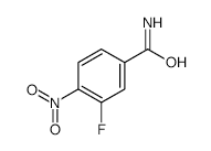 3-Fluoro-4-nitrobenzamide structure, CAS 3556-52-3