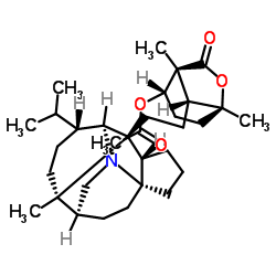 Daphmacrine structure, CAS 19775-48-5