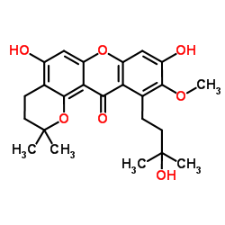 3-Isomangostinhydrate structure, CAS 26063-96-7