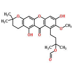 3-Isomangostinhydrateformate structure, CAS 925705-36-8