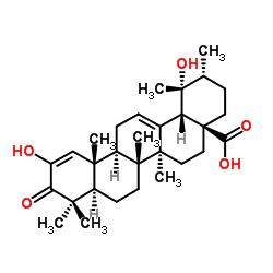 Fupenzicacid structure, CAS 119725-20-1