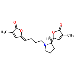 PandamarilactonineB structure, CAS 303008-81-3