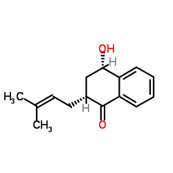 Catalponol structure, CAS 34168-56-4