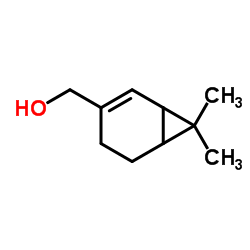 2-Caren-10-ol structure, CAS 6909-19-9