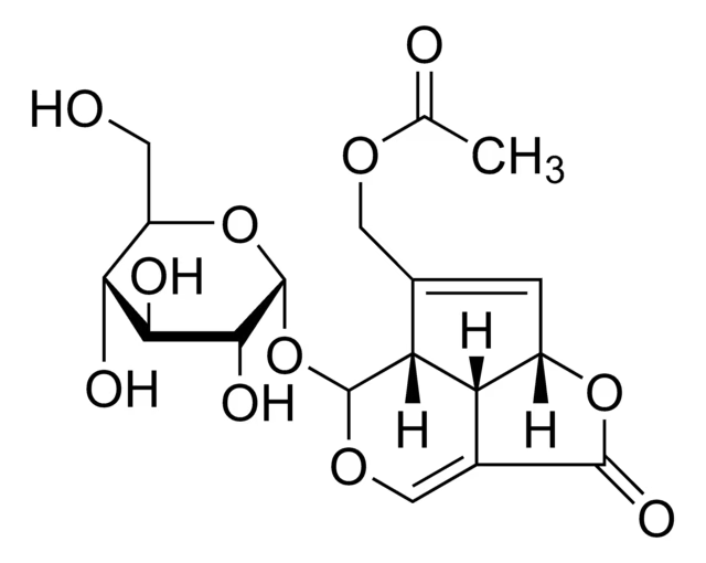 Asperuloside structure, CAS 14259-45-1