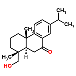 7-Oxodehydroabietinol structure, CAS 33980-71-1