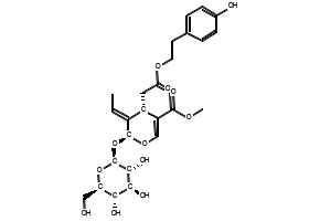 Ligustroside structure, CAS 35897-92-8