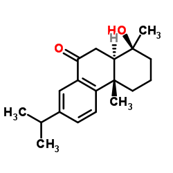 19-Nor-4-hydroxyabieta-8,11,13-trien-7-one structure, CAS 57906-31-7