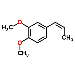 cis-Methylisoeugenol structure, CAS 6380-24-1