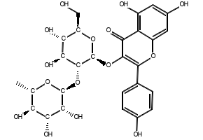 Kaempferol3-neohesperidoside structure, CAS 32602-81-6