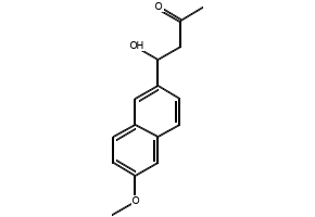(E)-4-Hydroxy-4-(6-methoxynaphthalen-2-yl)but-3-en-2-one structure, CAS 73356-31-7