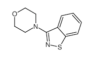 3-Morpholinobenzo[d]isothiazole structure, CAS 22801-59-8