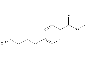 Methyl4-(4-oxobutyl)benzoate structure, CAS 106200-41-3