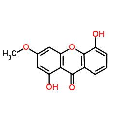 MesuaxanthoneA structure, CAS 3561-81-7