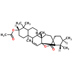 3-Acetoxy-11-ursen-28,13-olide structure, CAS 35959-08-1
