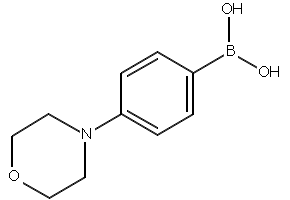 4-Morpholinophenylboronicacid structure, CAS 186498-02-2