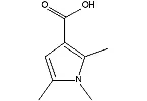 1,2,5-Trimethyl-1H-pyrrole-3-carboxylicacid structure, CAS 175276-50-3