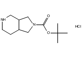 2-methyl-octahydro-pyrrolo(3,4-c)pyridine structure, CAS 885959-24-0