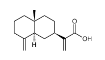 Beta-Costicacid structure, CAS 3650-43-9