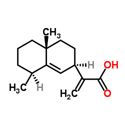 Pterodonticacid structure, CAS 185845-89-0