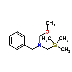N-(Methoxymethyl)-N-(trimethylsilylmethyl)benzylamine structure, CAS 93102-05-7